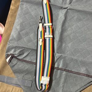 Coach rainbow bag strap